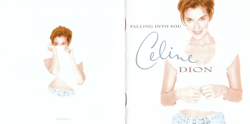 Celine Dion  Falling Into You : Front + Inlay